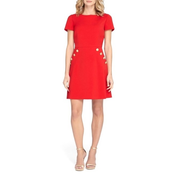 Tahari Dresses & Skirts - Tahari Button Front A-Line Dress (Petite)